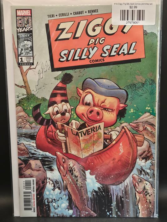#1A Ziggy Pig Silly Seal Comics (2019 Marvel)