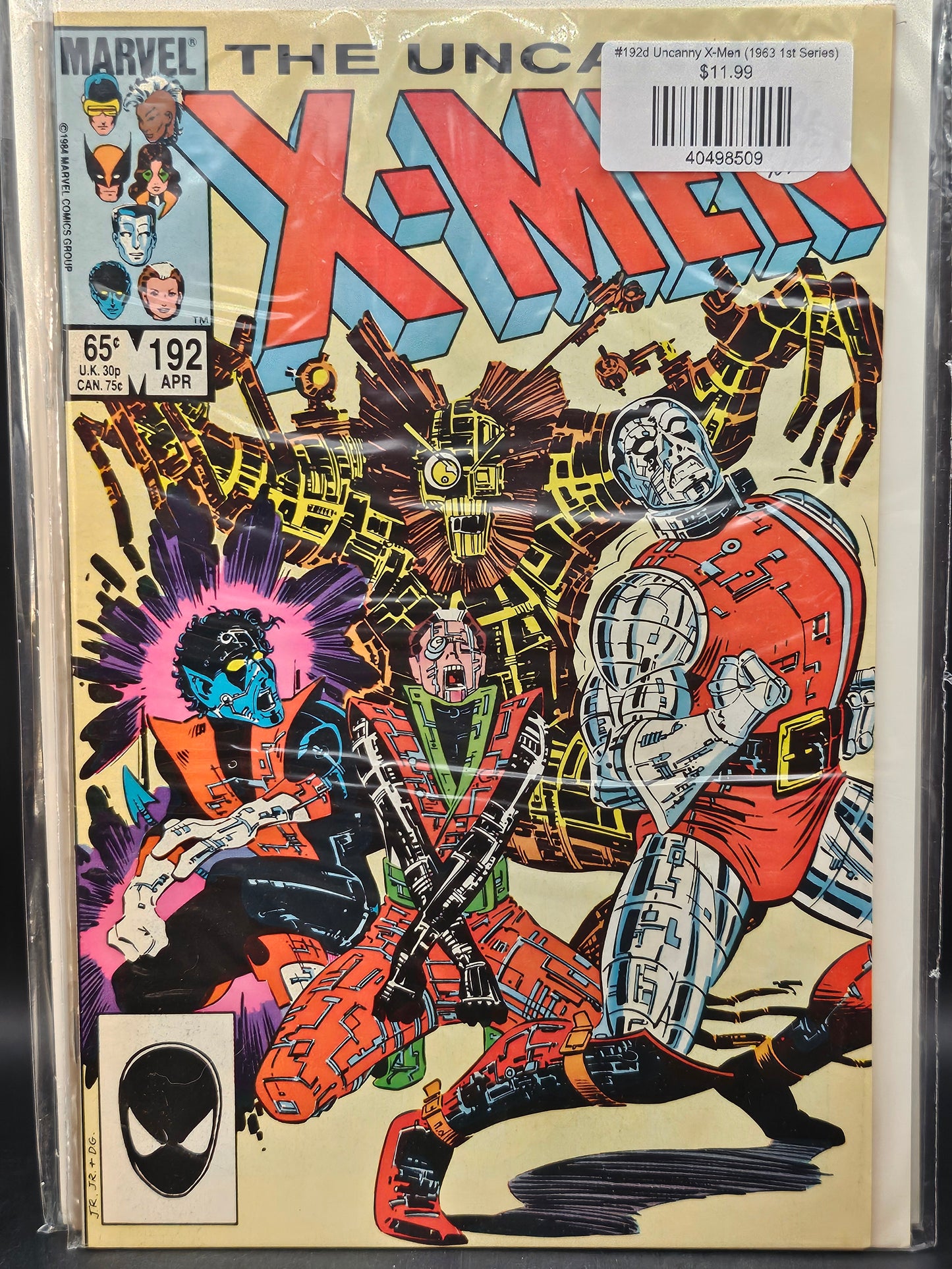 #192d Uncanny X-Men (1963 1st Series)