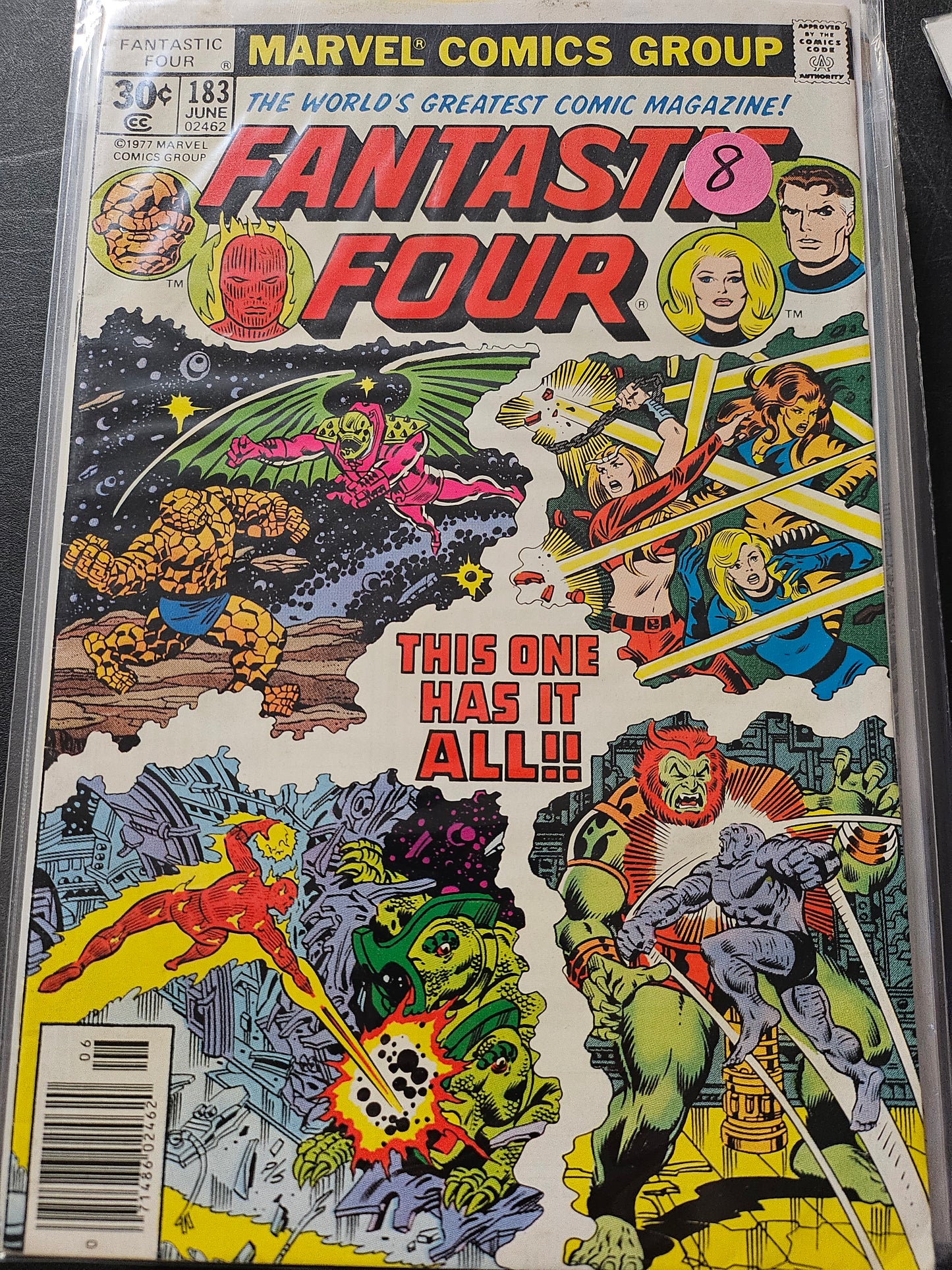 100.110 Fantastic Four – #183 – v1 (1961–1995)