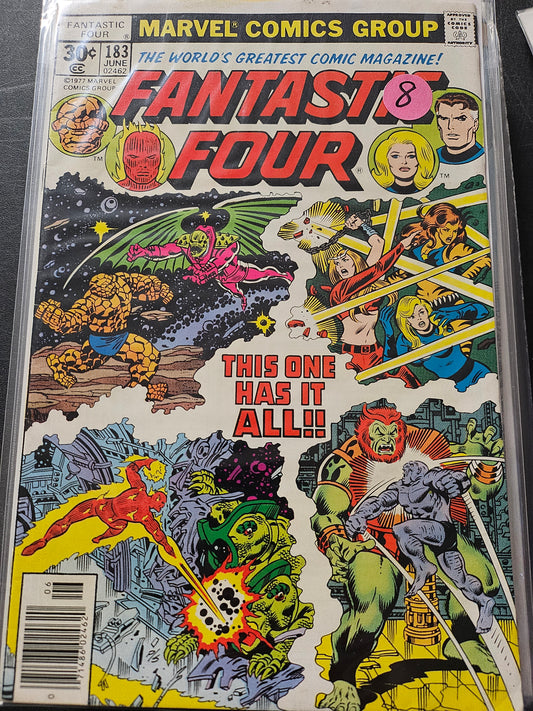 100.110 Fantastic Four – #183 – v1 (1961–1995)