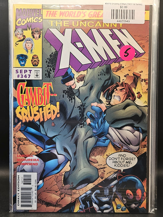#347d Uncanny X-Men (1963 1st Series)