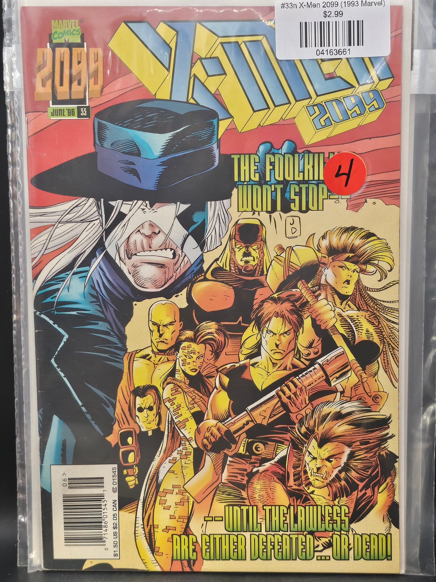 #33n X-Men 2099 (1993 Marvel)