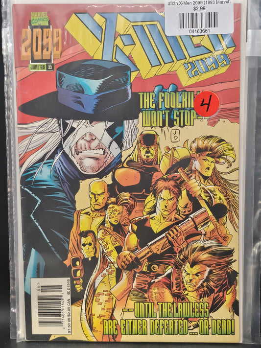 #33n X-Men 2099 (1993 Marvel)
