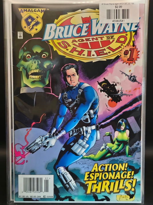 #1 Bruce Wayne Agent of S.H.I.E.L.D. (1996 Marvel/DC Amalgam)