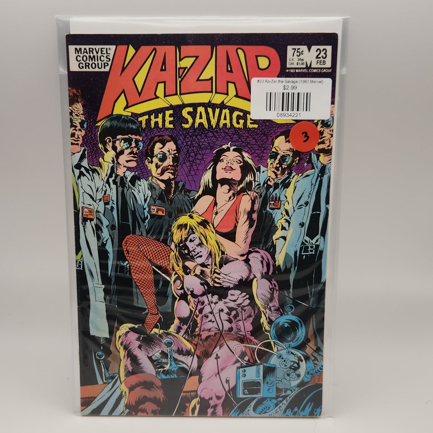 #23 Ka-Zar the Savage (1981 Marvel)