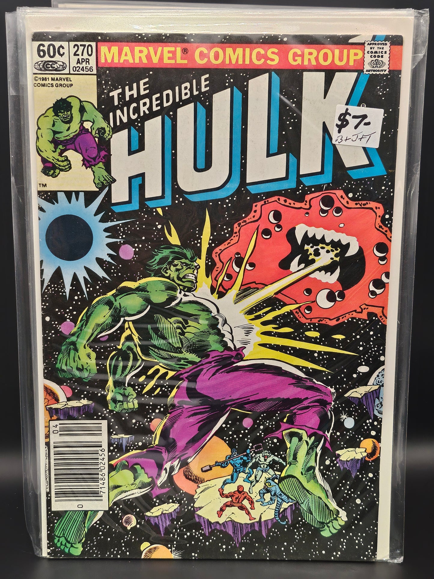 #270 - Incredible Hulk (1962 Marvel 1st Series)