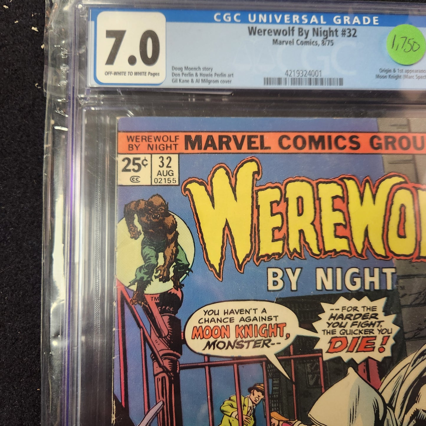 Werewolf by Night Slab #32 (1975)