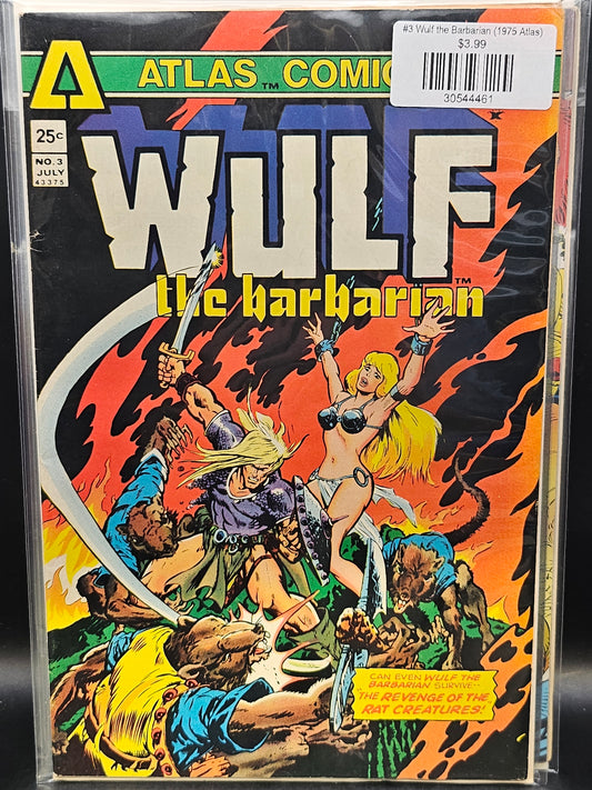 #3 Wulf the Barbarian (1975 Atlas)