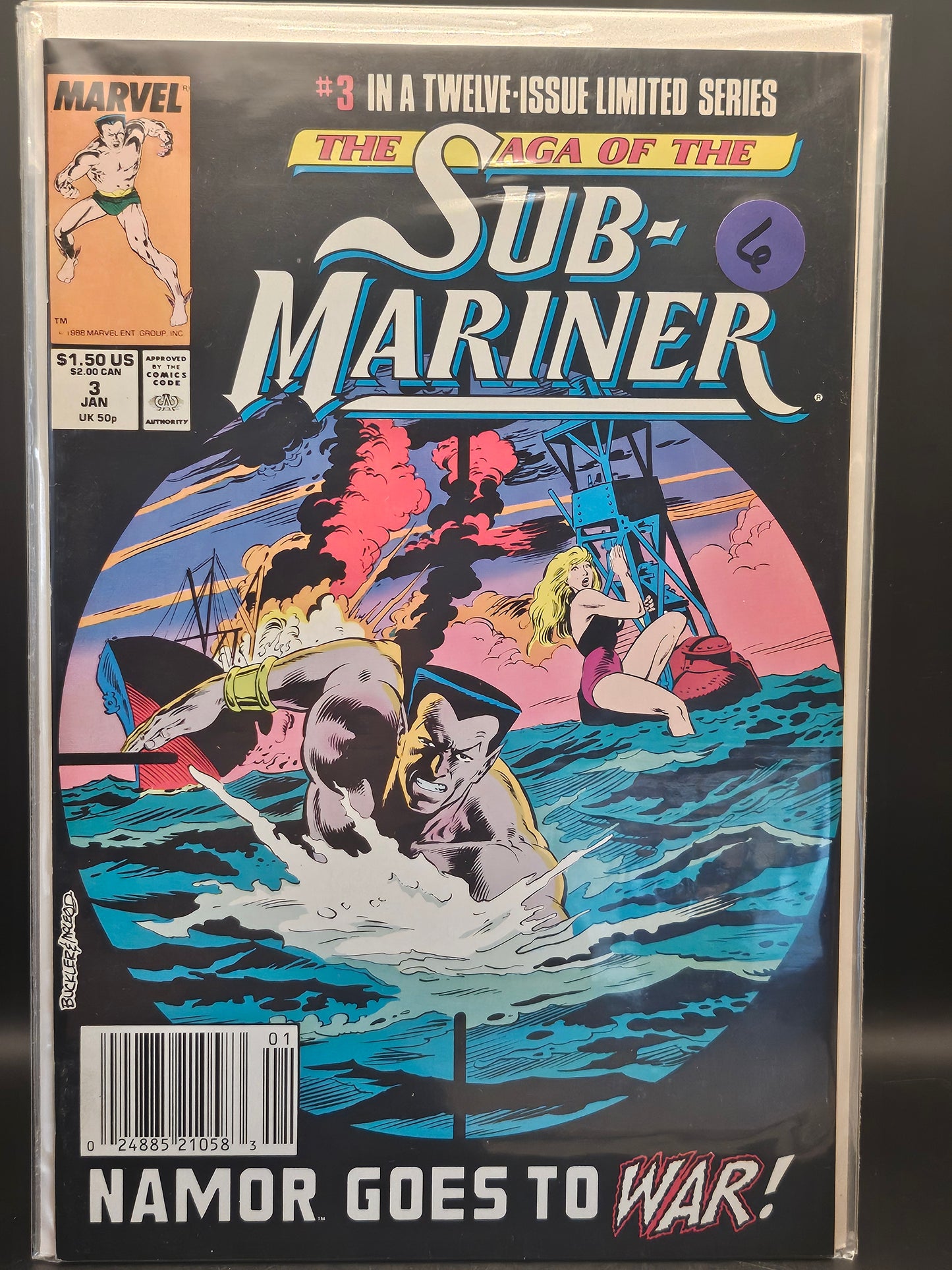 #1-12 Saga of the Sub-Mariner (1988)