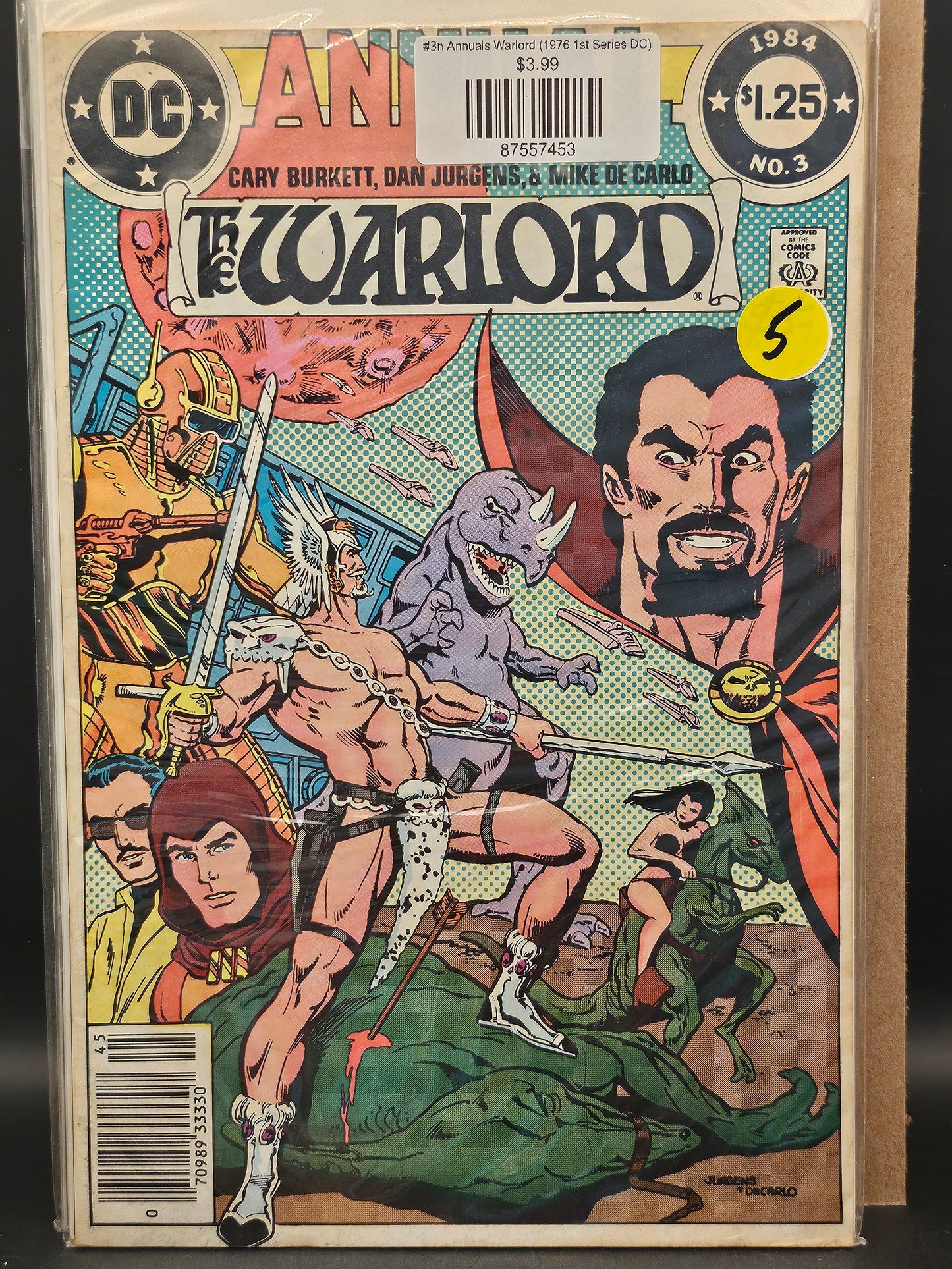 #3n Annuals Warlord (1976 1st Series DC)