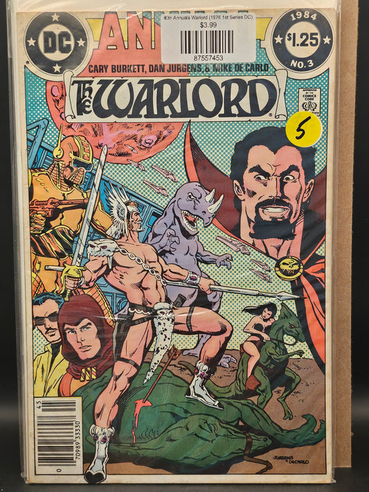 #3n Annuals Warlord (1976 1st Series DC)