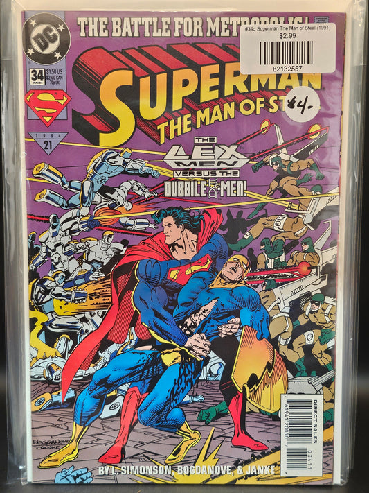 #34d Superman The Man of Steel (1991)