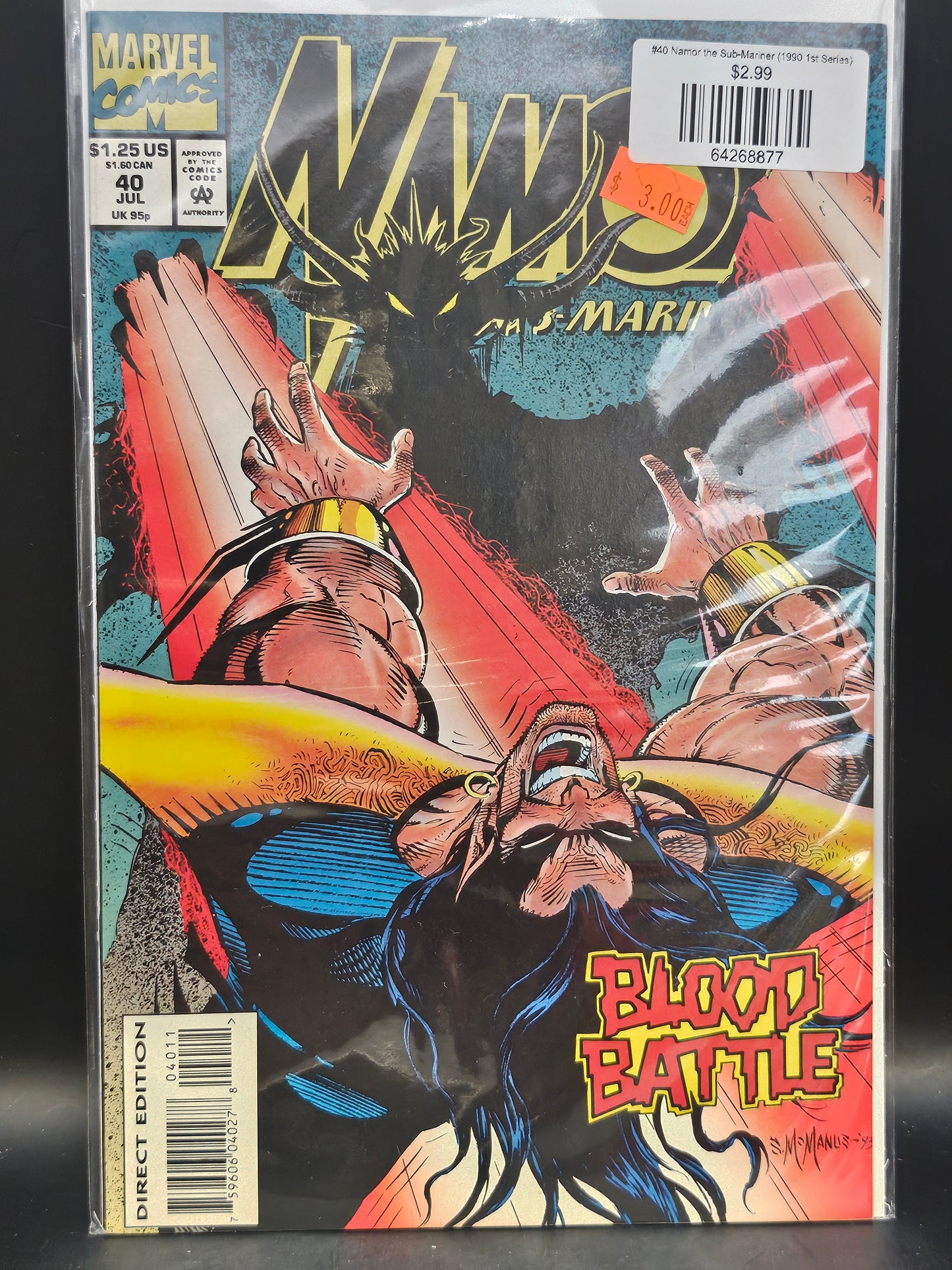 #40 Namor the Sub-Mariner (1990 1st Series)