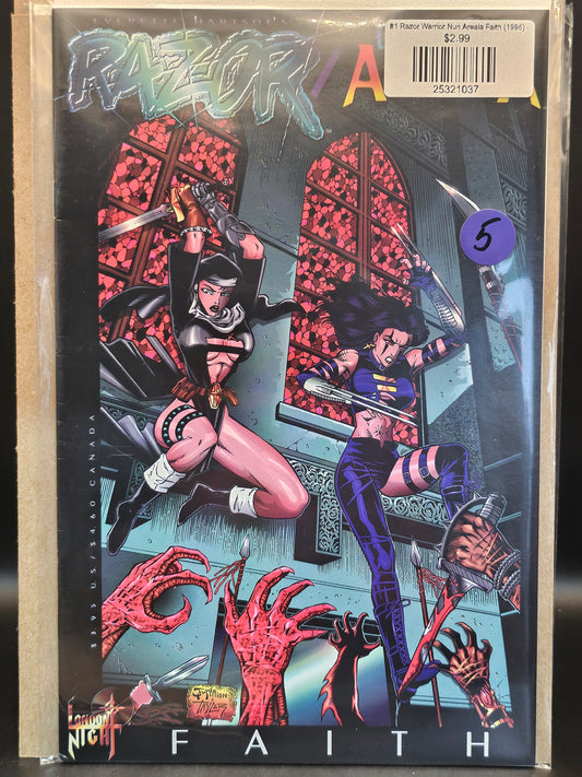 #1 Razor Warrior Nun Areala Faith (1996)