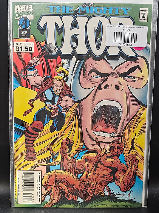 #490d Thor (1962 Marvel 1st Series Journey Into Mystery)