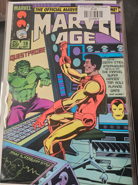 #18 Marvel Age (1983 Marvel)