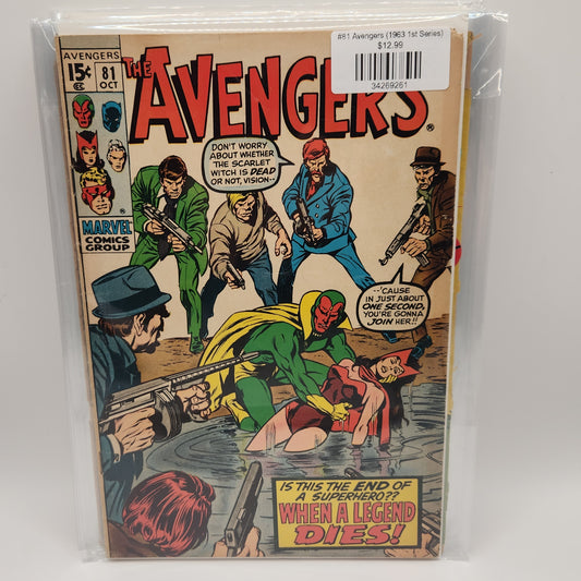 #81 Avengers (1963 1st Series)