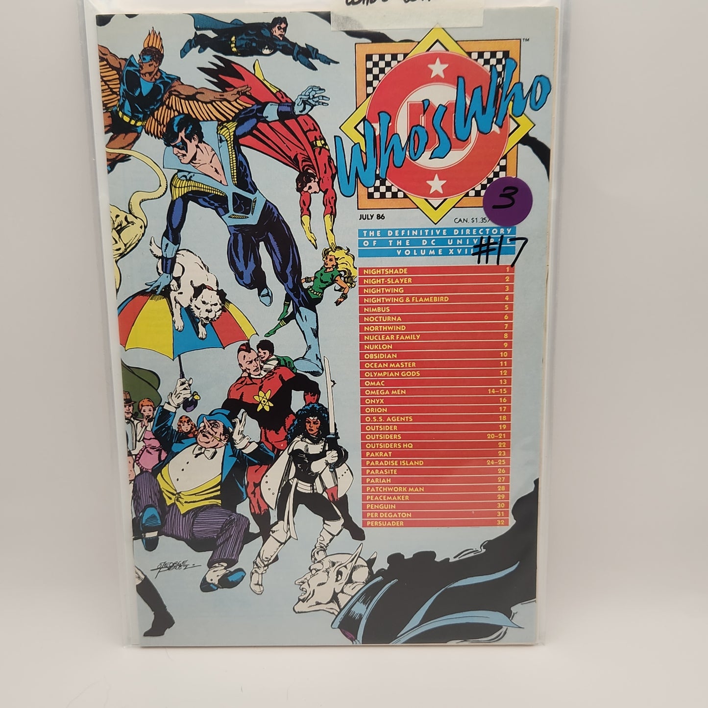 #17 - Who's Who The Definitive Directory of the DC Universe (1985)