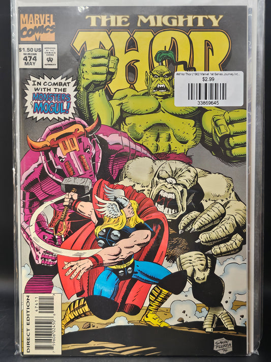 #474d Thor (1962 Marvel 1st Series Journey Into Mystery)