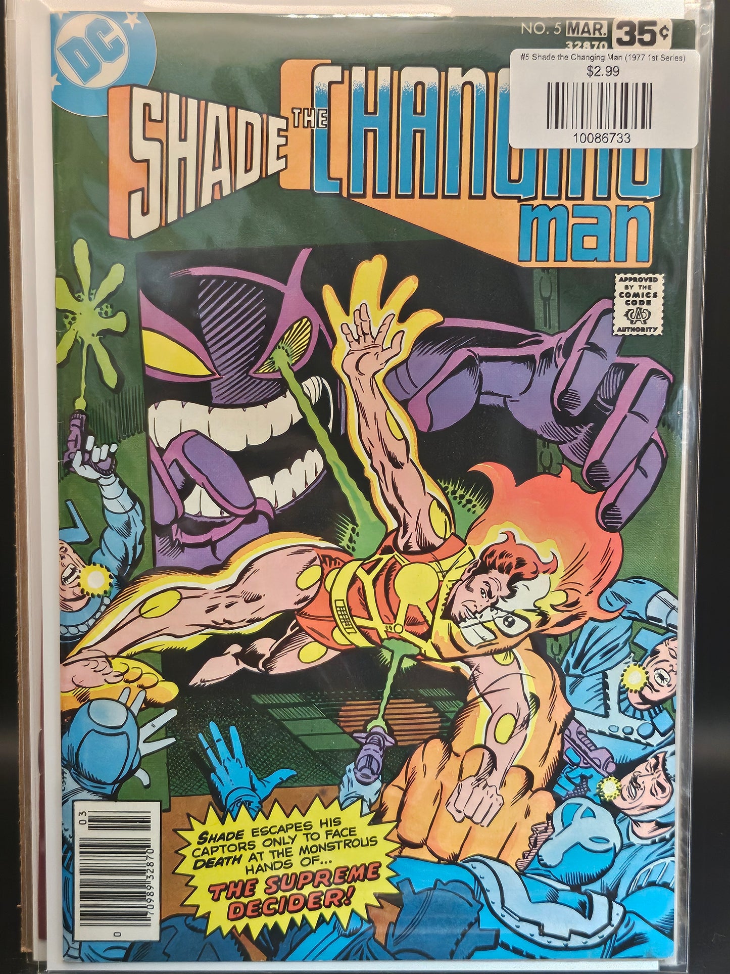 #5 Shade the Changing Man (1977 1st Series)