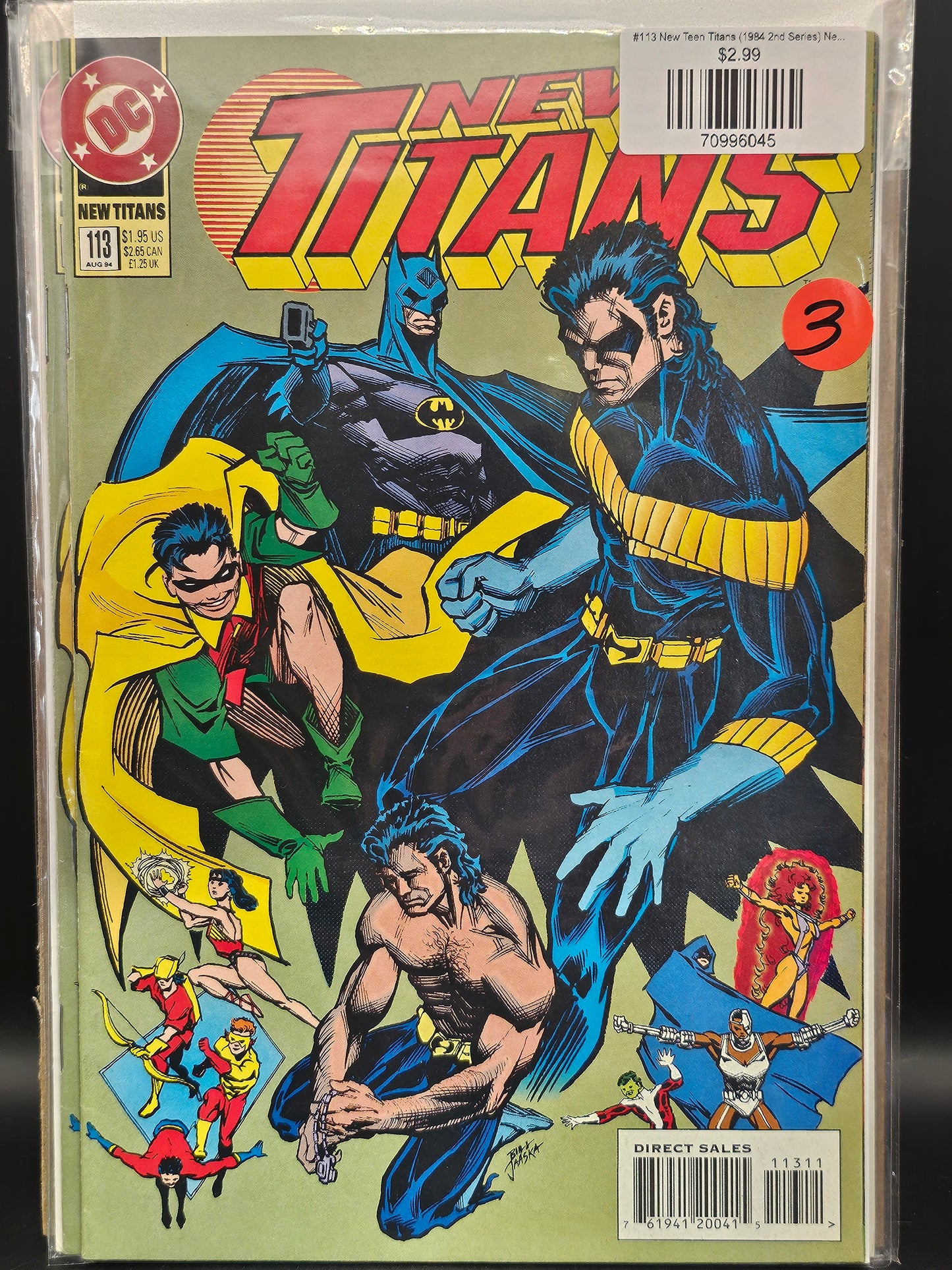 #113 New Teen Titans (1984 2nd Series) New Titans