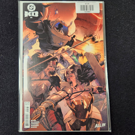 #1B (Fourth) (OF 5) DC K.O. (Printing Javi Fernandez Connecting Card Stock Var)