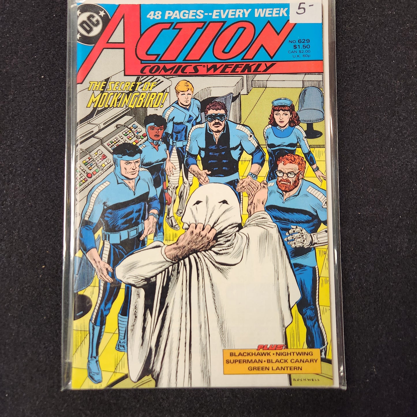 Action Comics #629 - The Secret of Mockingbird (DC 1988)