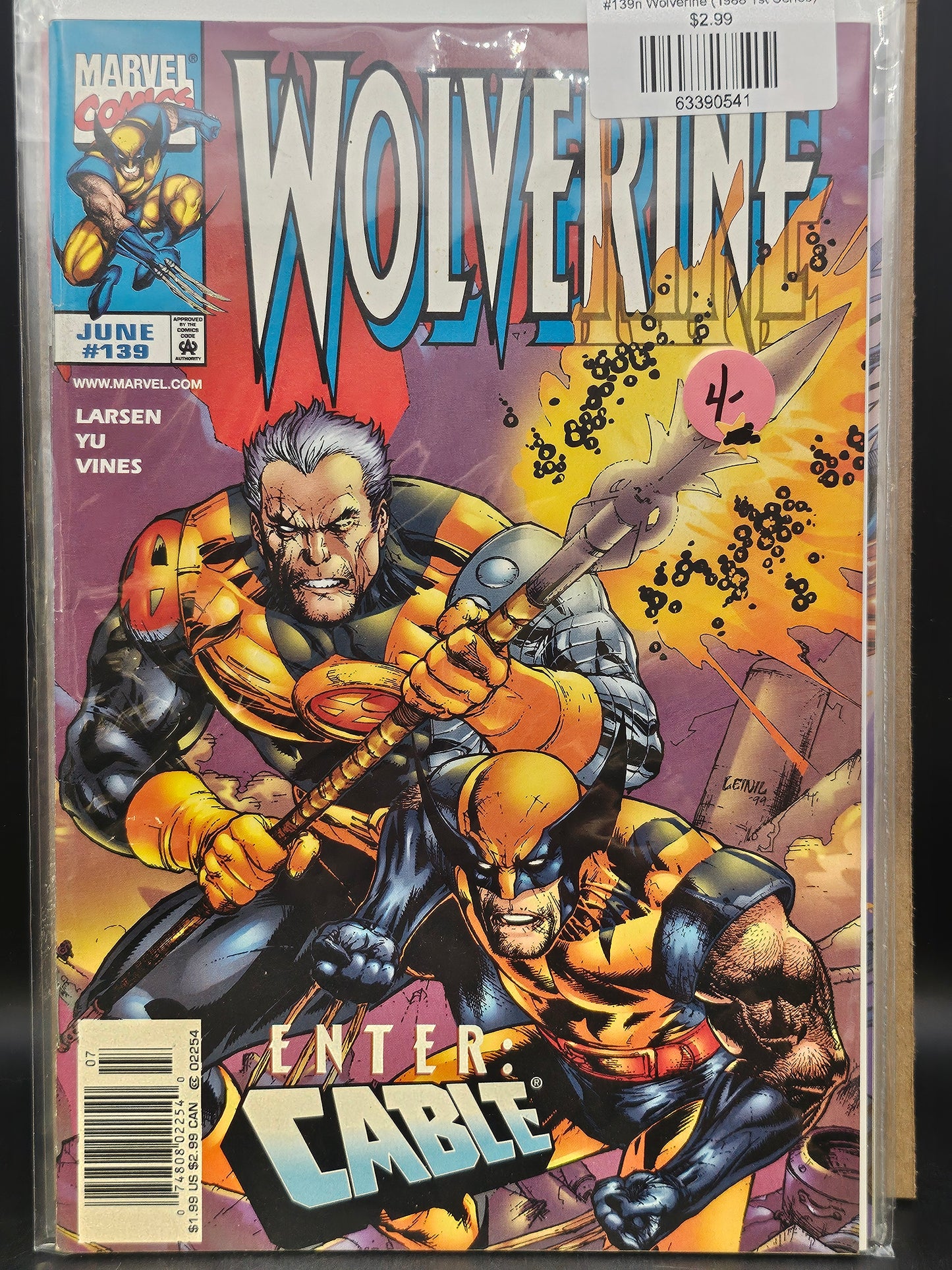 #139n Wolverine (1988 1st Series)