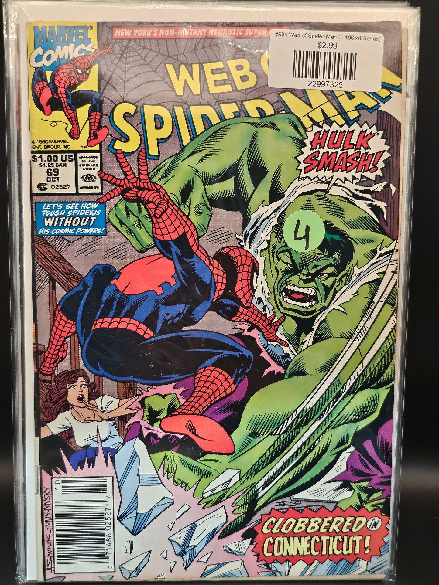 #69n Web of Spider-Man (1985 1st Series)