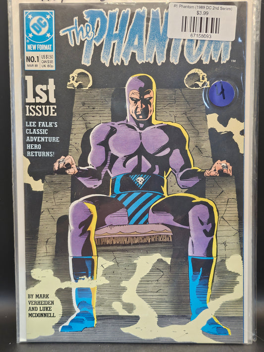 #1 Phantom (1989 DC 2nd Series)