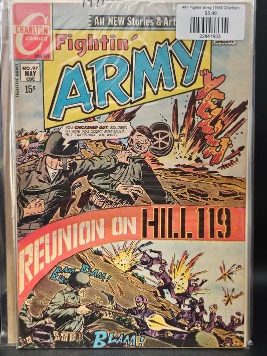 #97 Fightin' Army (1956 Charlton)