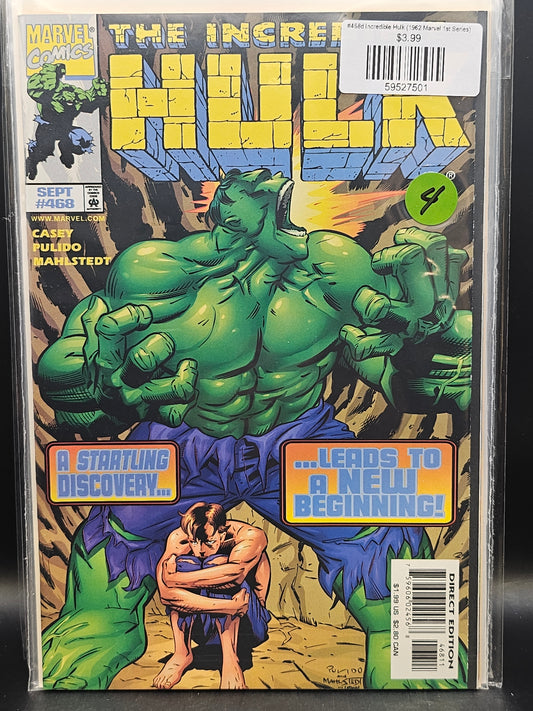 #468d Incredible Hulk (1962 Marvel 1st Series)