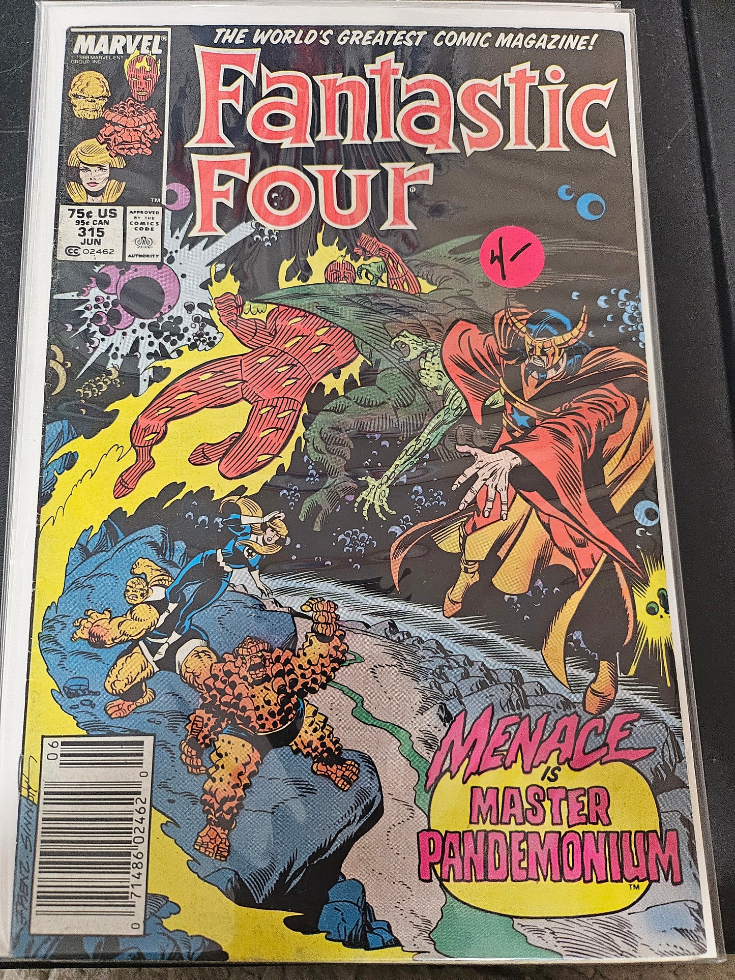 101.128 Fantastic Four – #315 – v1 (1961–1995)
