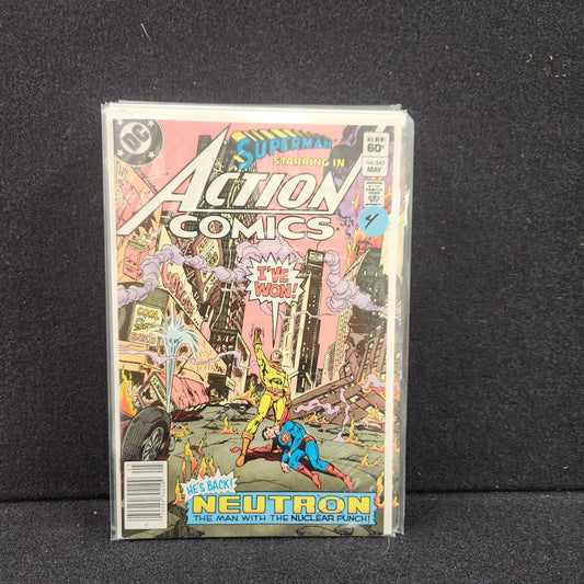 Action Comics #543 - The Man with the Nuclear Punch (DC 1983)