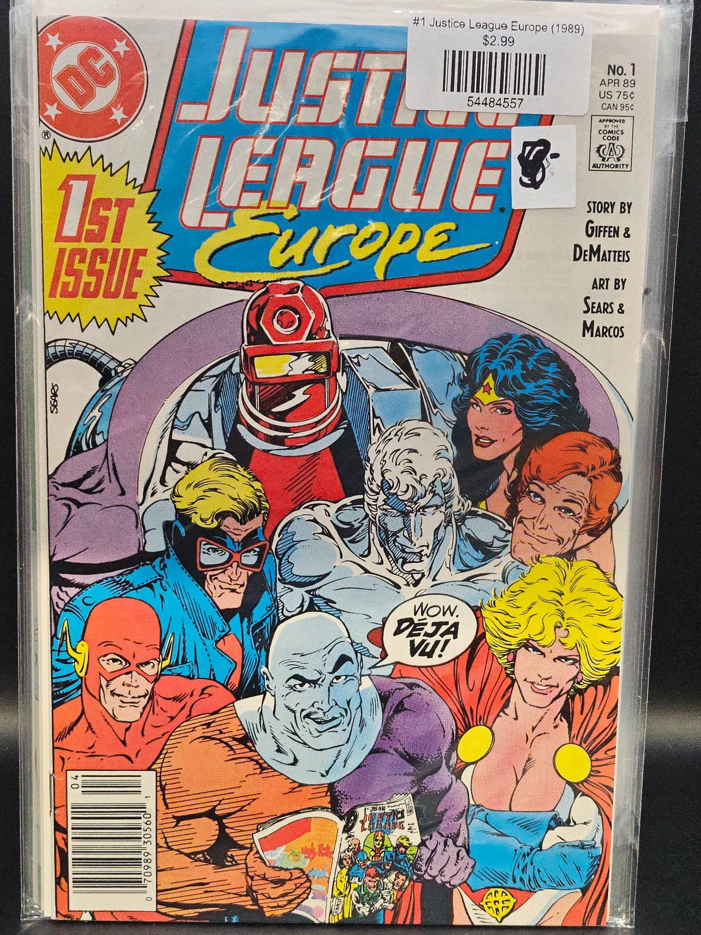 #1 Justice League Europe (1989)