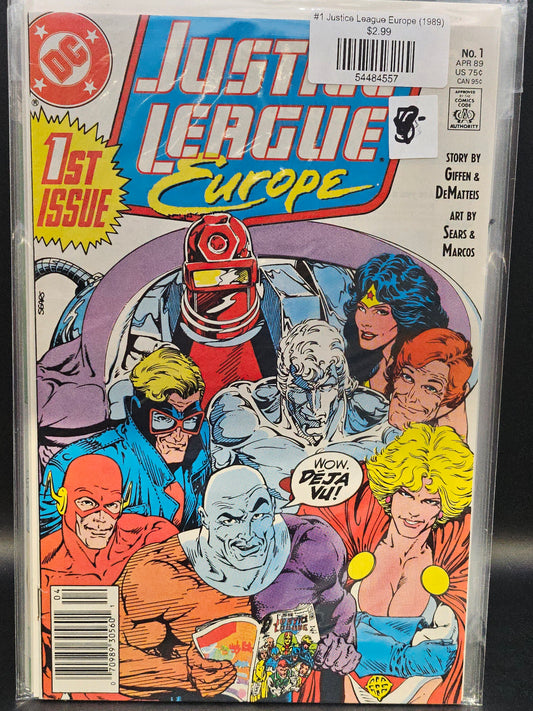 #1 Justice League Europe (1989)