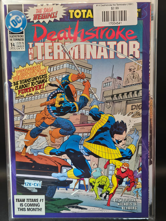 #14 Deathstroke the Terminator (1991)