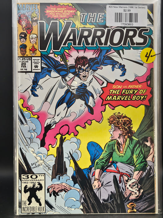 #20 New Warriors (1990 1st Series)