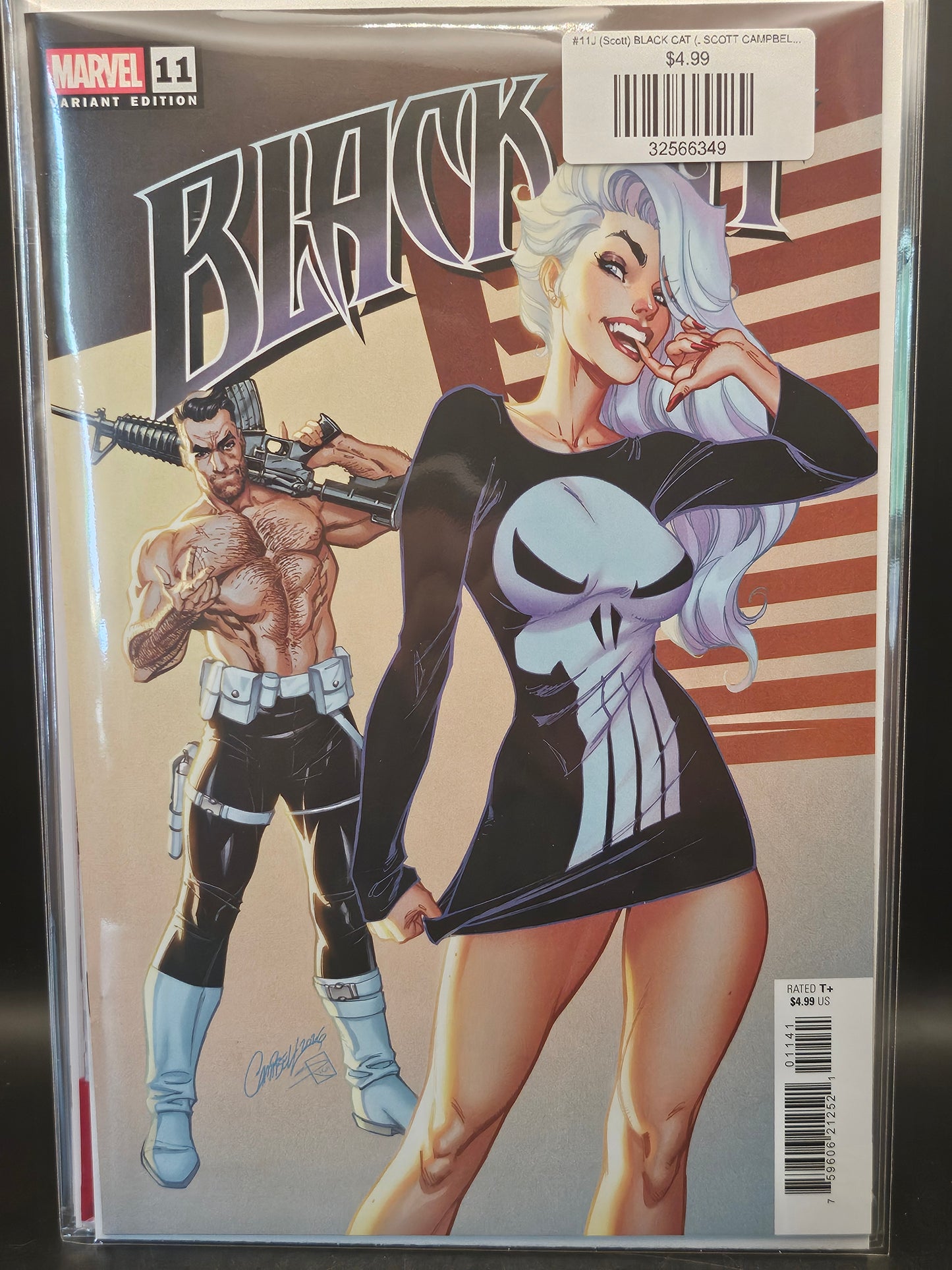 #11J (Scott) BLACK CAT (. SCOTT CAMPBELL BLACK CAT VARIANT)