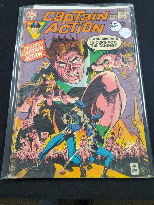 Captain Action – DC Comics – 1968–1969 – Volume 1 – #5 of 5
