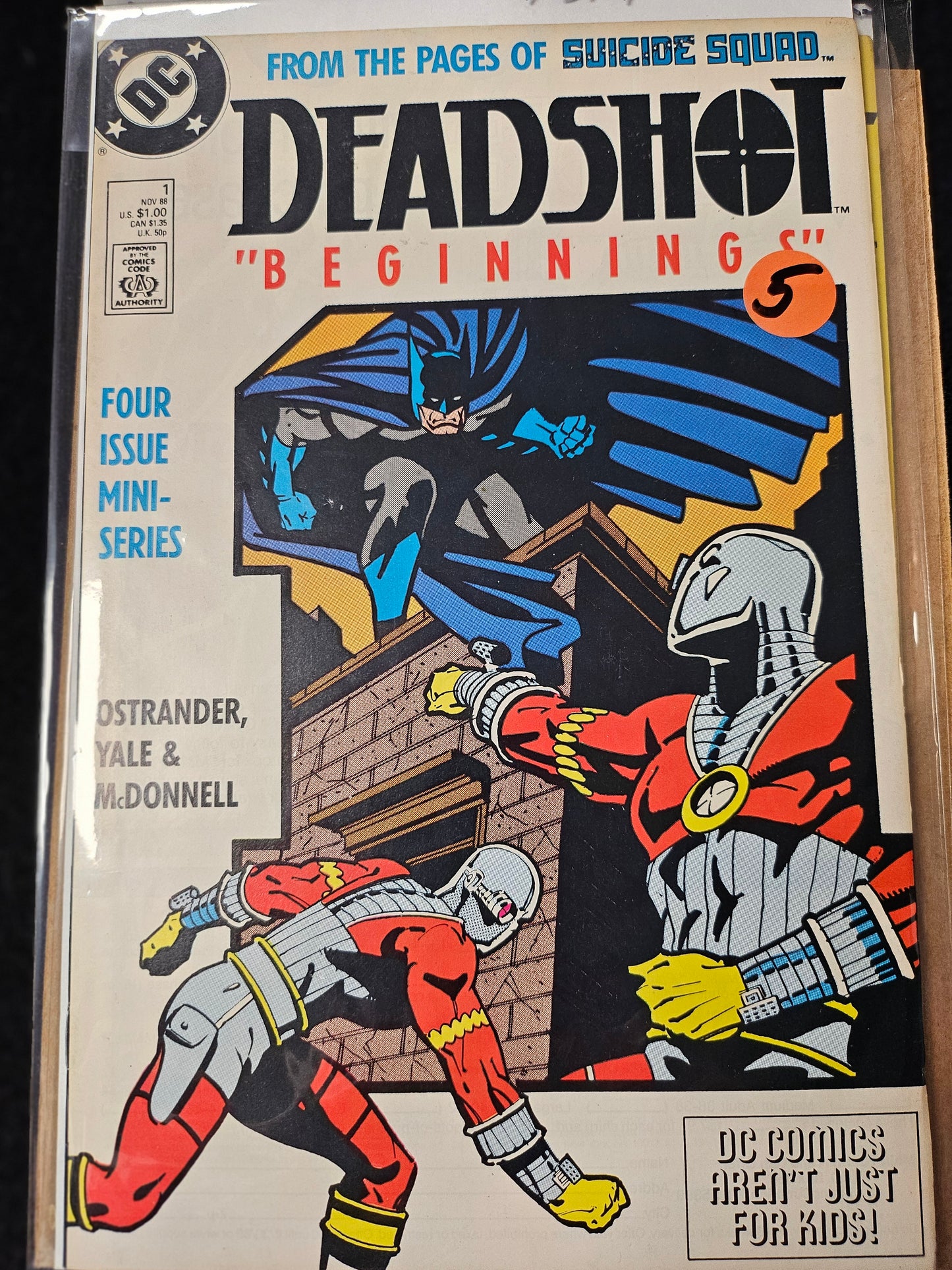 111.100 - Deadshot - (LS) #1 of 4 -1988-89