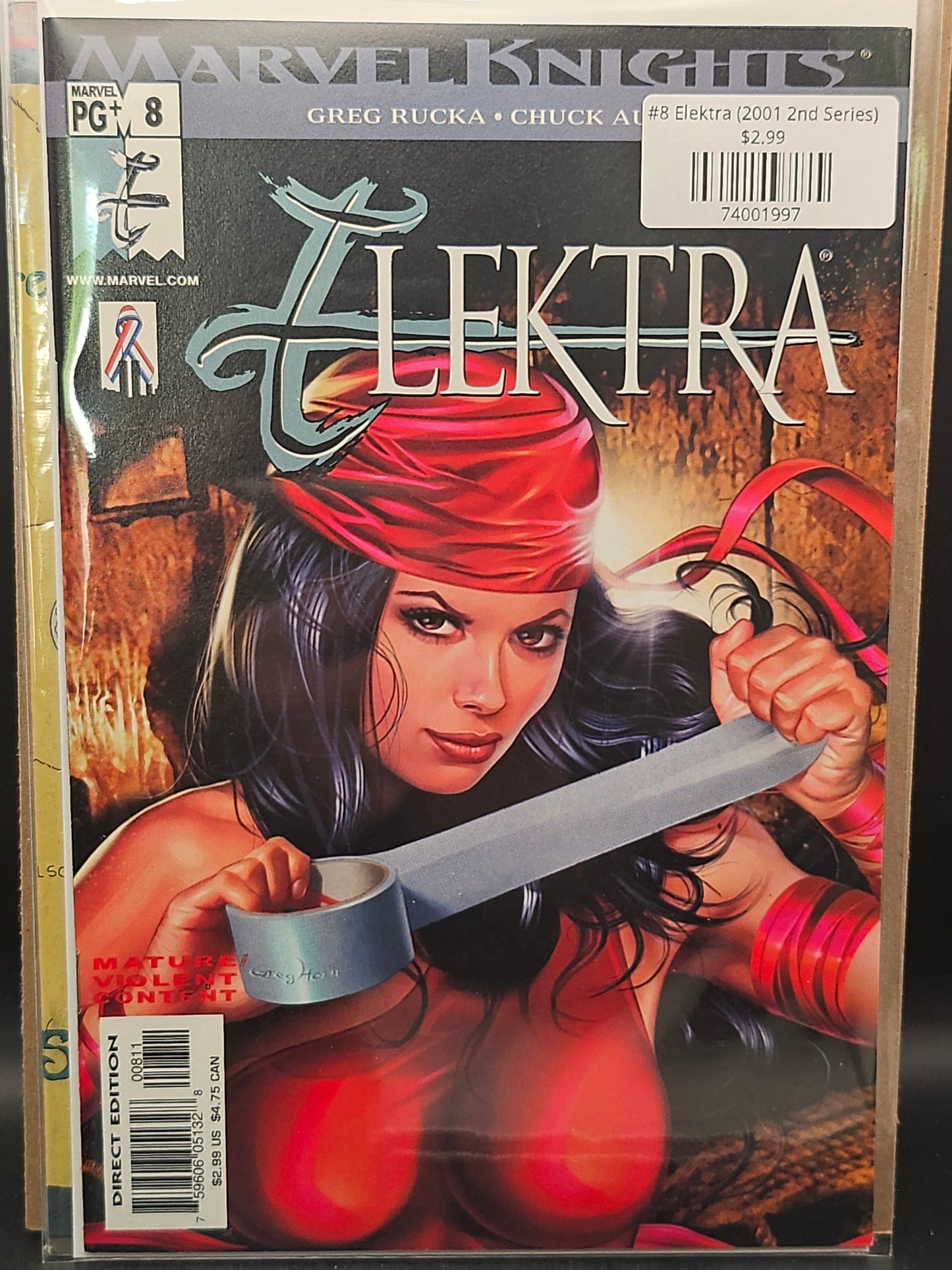 #8 Elektra (2001 2nd Series)