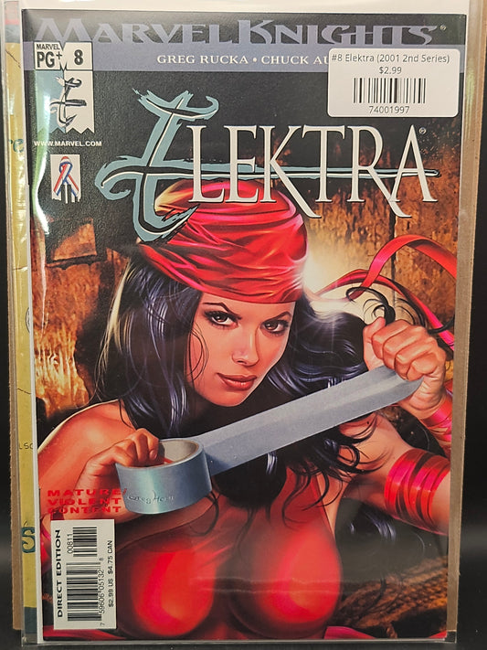 #8 Elektra (2001 2nd Series)