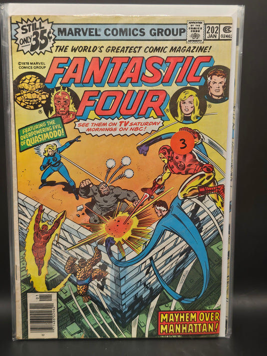 #202 - Fantastic Four (1961 1st Series)