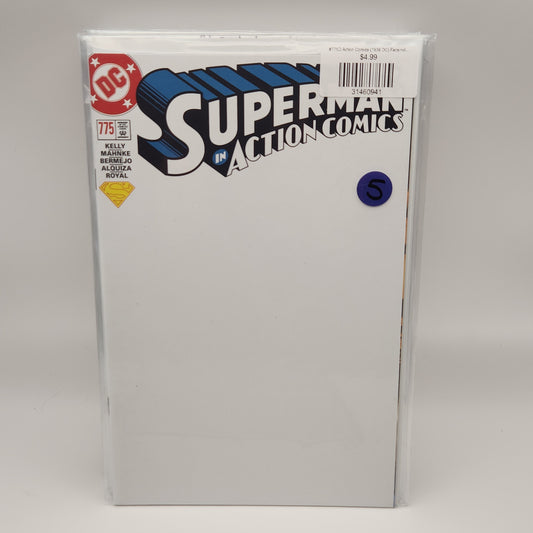 #775D Action Comics (1938 DC) Facsimile Edition (Blank Cover)