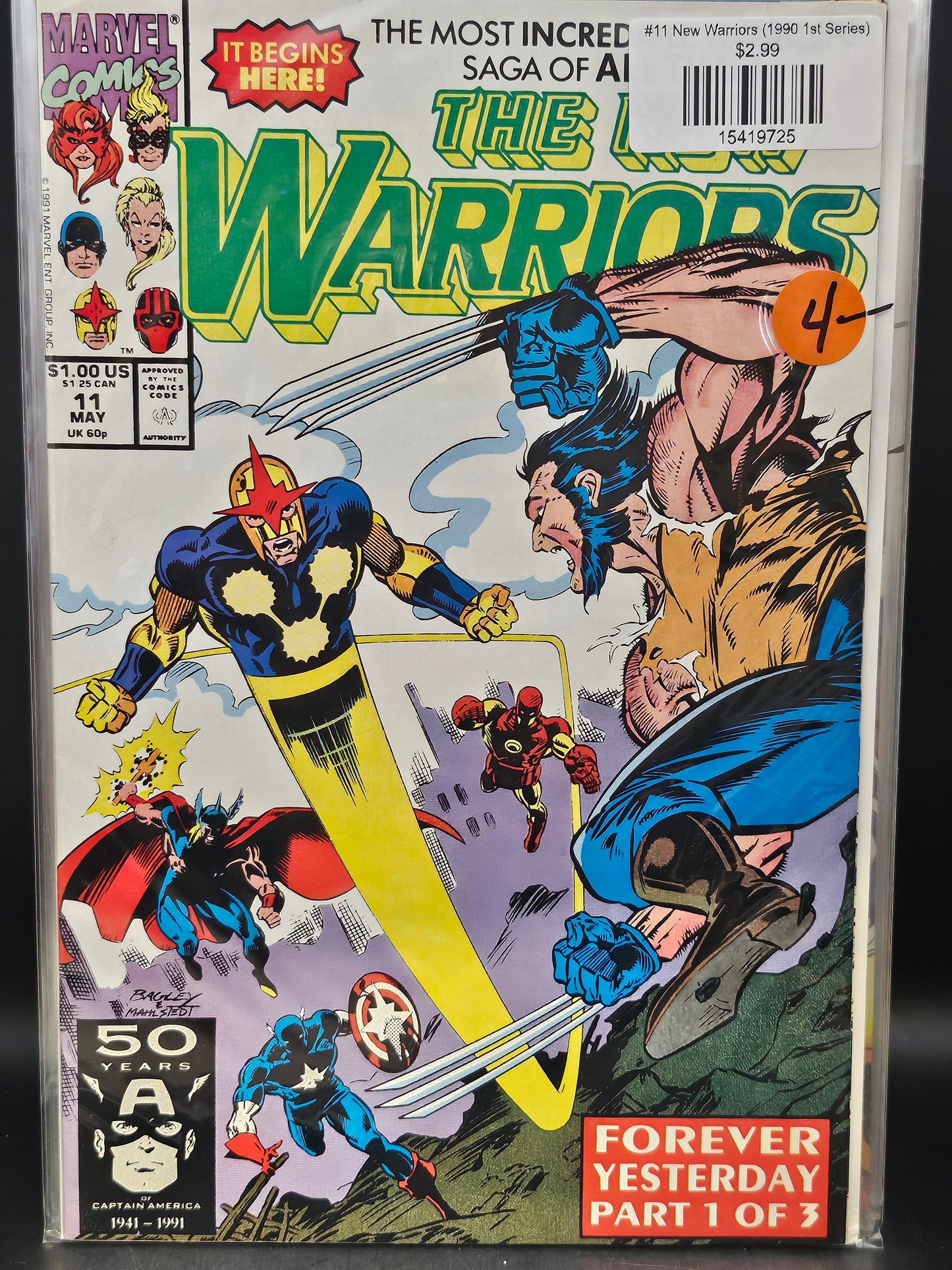 #11 New Warriors (1990 1st Series)