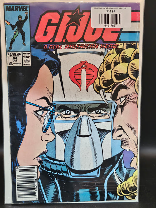 #64nMJ GI Joe A Real American Hero (1982 Marvel)