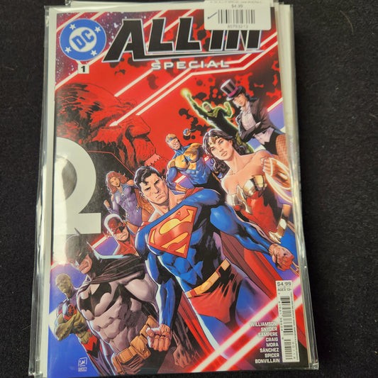 #1 DC ALL IN SPECIAL ((one Shot) Fourth Printing)