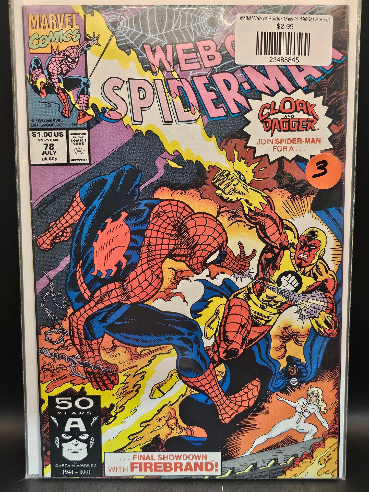 #78d Web of Spider-Man (1985 1st Series)