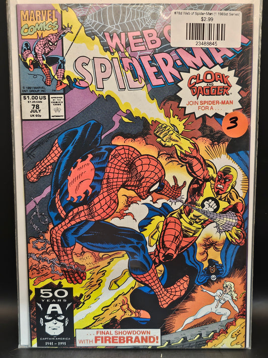 #78d Web of Spider-Man (1985 1st Series)